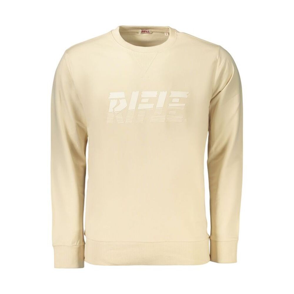 Rifle Beige Cotton Men's Men's Sweatshirt
